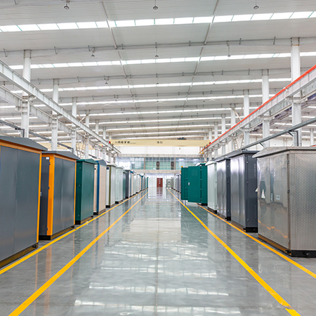 High-Efficiency Low Voltage Transformer Box for Power Distribution