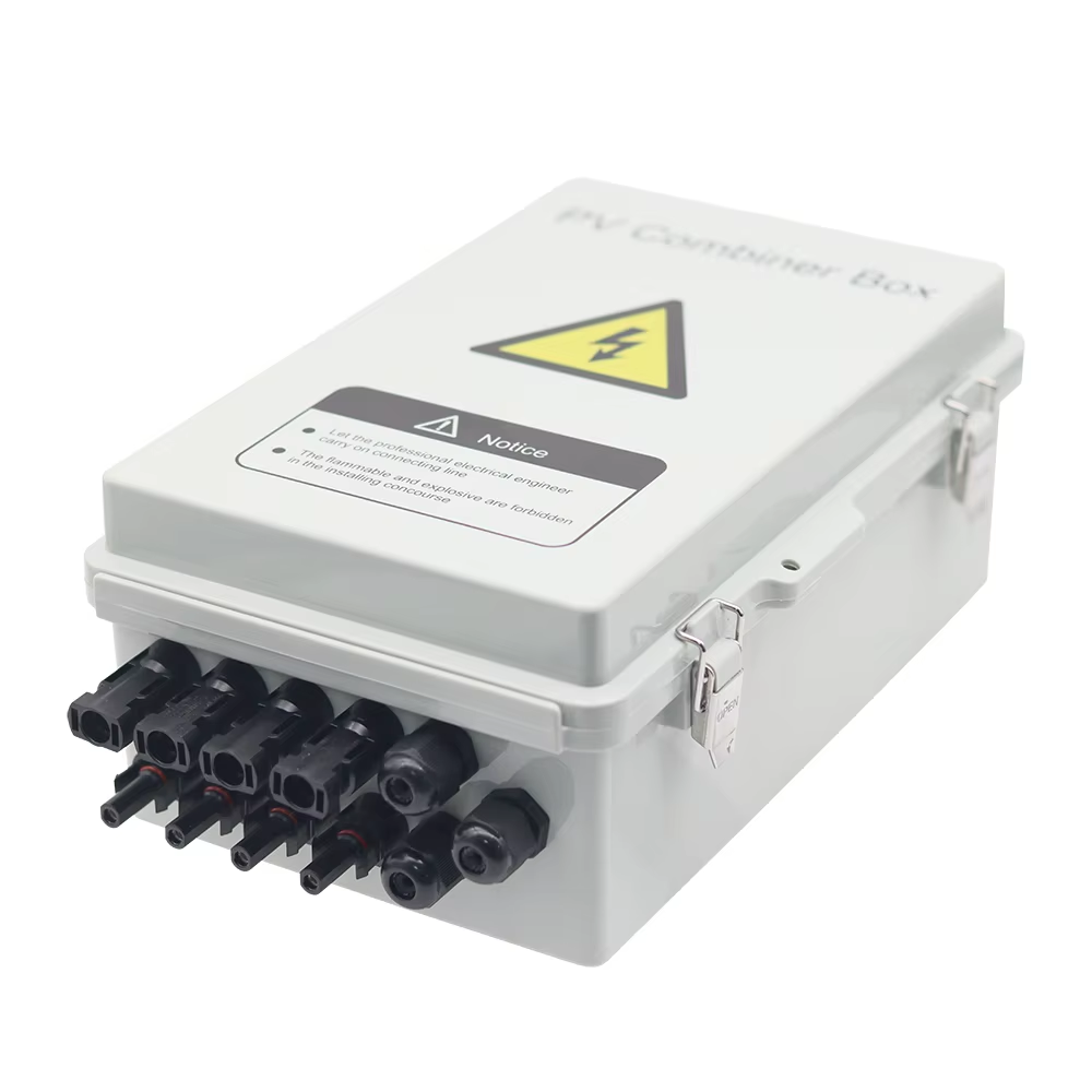 MOREDAY IP65 Plastic Enclosure DC 4/1 6/1 12/1 PV Combiner Box Smart String Box for Solar Outdoor Use