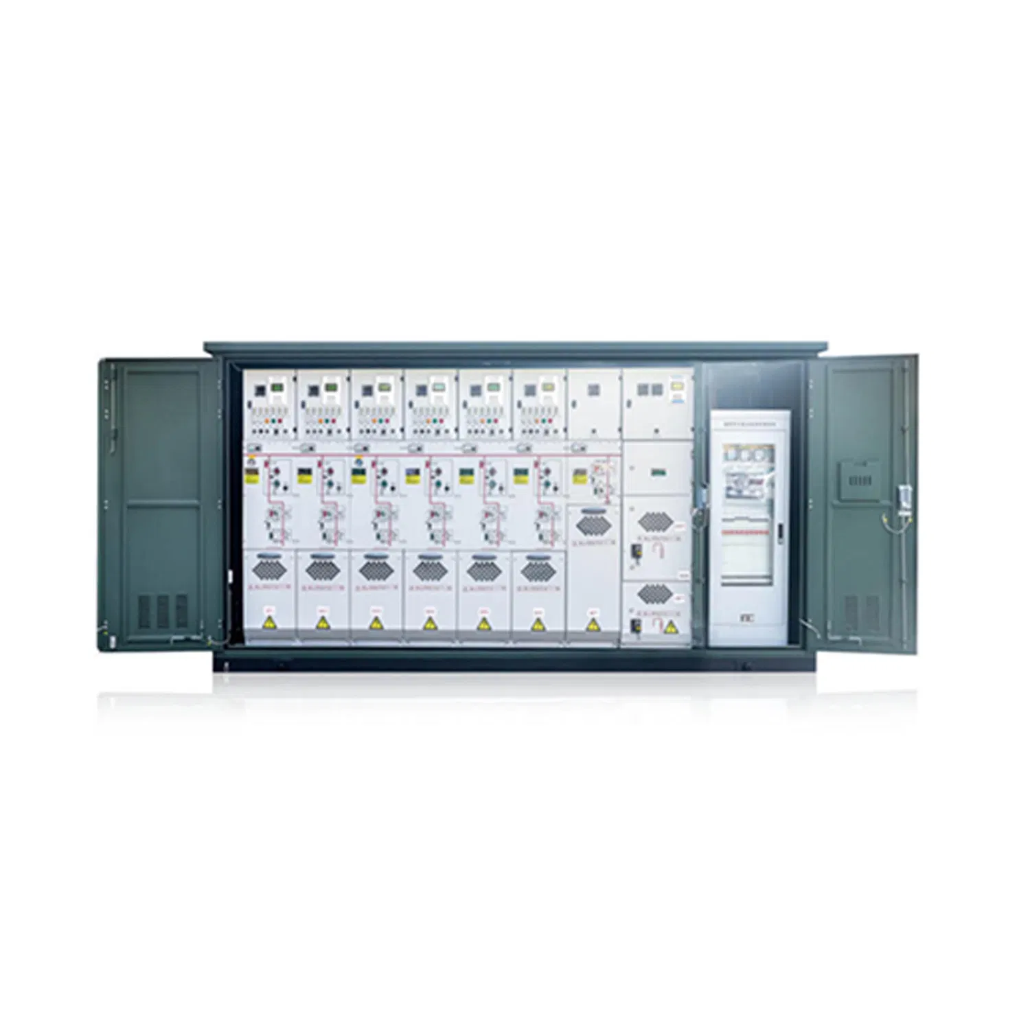 Dfw-12 Outdoor High Voltage Cable Distribution Box 10kv Sf6 Load Switch &amp; Silicone Rubber Connectors for Urban Grid Upgrades