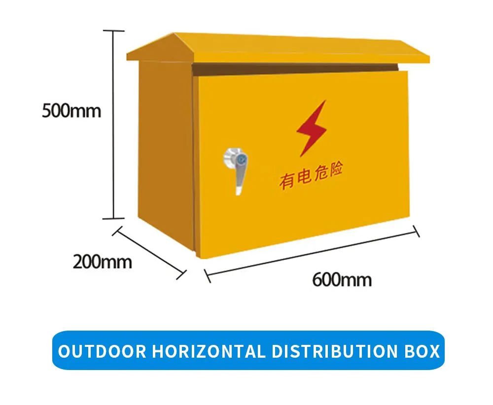 600*500*200 Outdoor Wall-Mounted Rainproof Distribution Board Metal Enclosure Junction Box