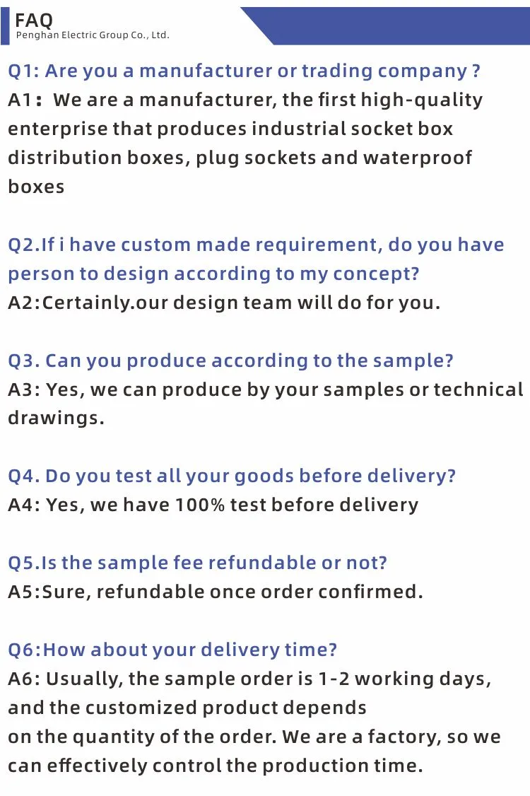 Outdoor distribution box certification