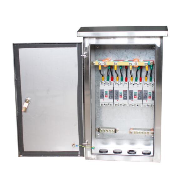 Manufacturer Outdoor IP65/IP66 NEMA 4X Custom Stainless Steel Electrical Power MCB MCCB Distribution Panel Box