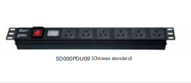 Feiboer Network Cabinet UK Standard 6 Sockets 6 Way with on off Switch Power Distribution Unit PDU