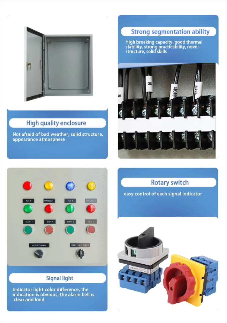 32 Way 3-Phase 380V IP54 Smart Lighting Power Distribution Box