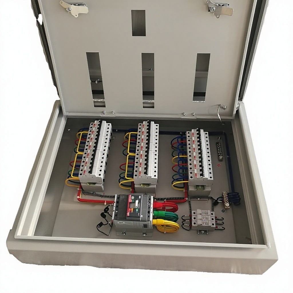 Customizable 304 Stainless Steel Shangyi Brand Power Distribution Box Complete Set Lighting Box Low Voltage IP4X-65 Protection