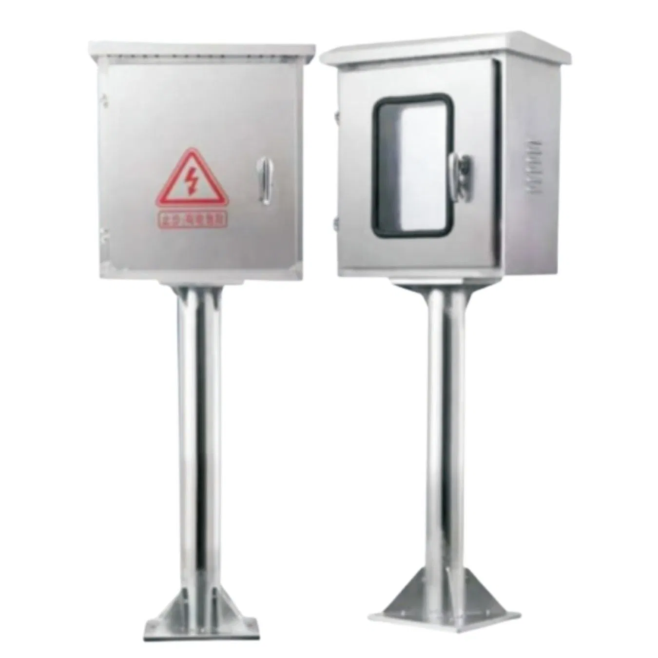 The Stainless Steel Outdoor Column Distribution Box Features Individual Columns That Are 500mm High and 1mm Thick