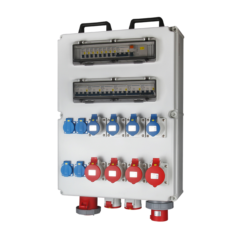 NANTE IP67 Waterproof Outdoor Portable 3-Way Industrial Socket Box Power Distribution Equipment