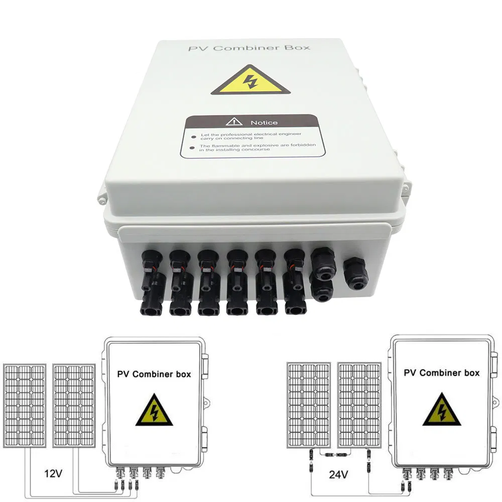 PV Enclosure Combiner Box Front View