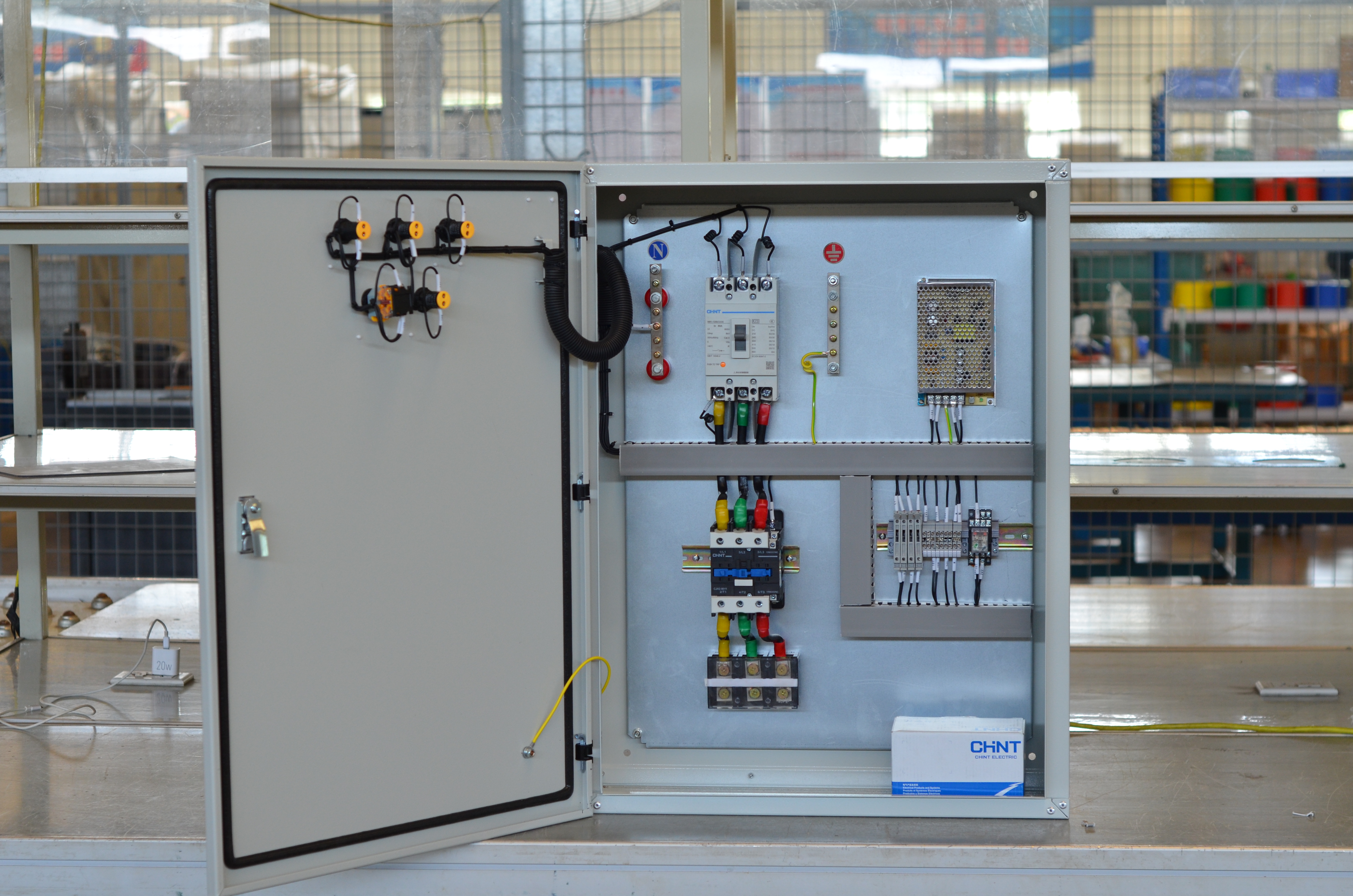 Stainless Steel Integrated Three-in-One Distribution Box JP Cabinet LV Switchgear Cabinet ShengHua IP55 220V/380V Rural Network