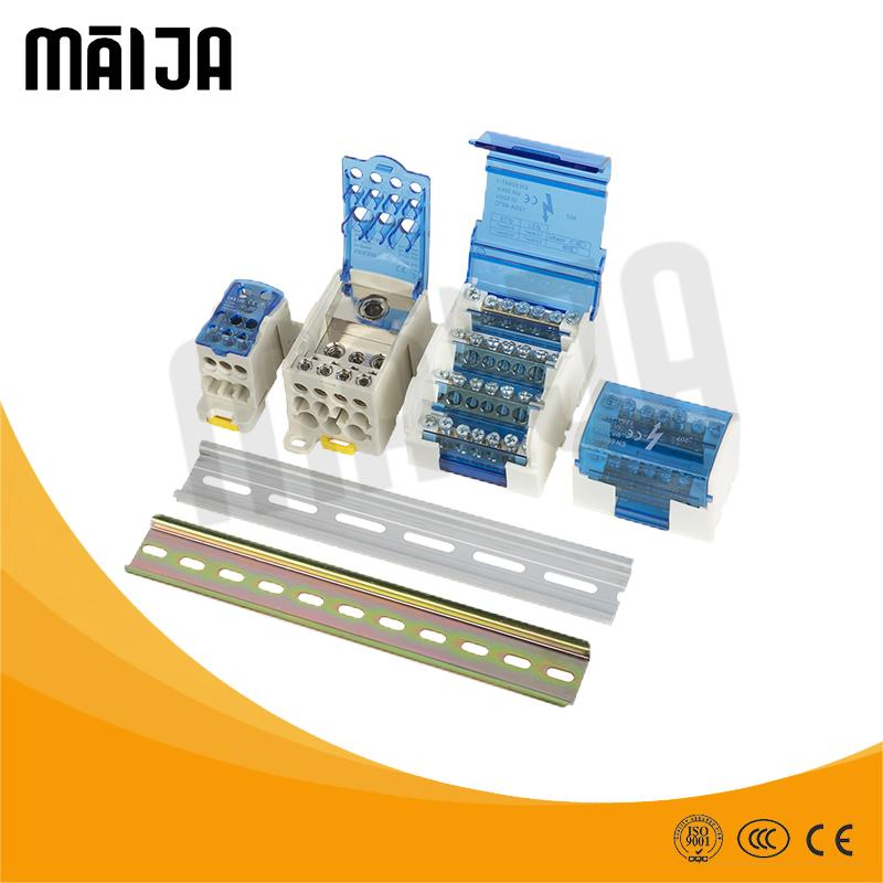 Ukk 400A Installation Panel Mounted Modular Wire Connector Junction Box Unipolar Ukk Series DIN Rail Power Distribution Block