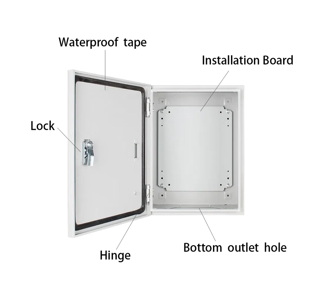 Metal Galvanized Plated Wall Mounted Distribution Box