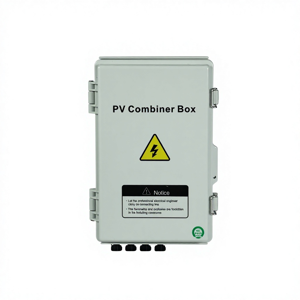 Photovoltaic Combiner Box IP65 Outdoor Solar Panel DC String Distribution Box CE Certified Waterproof With DC Breaker