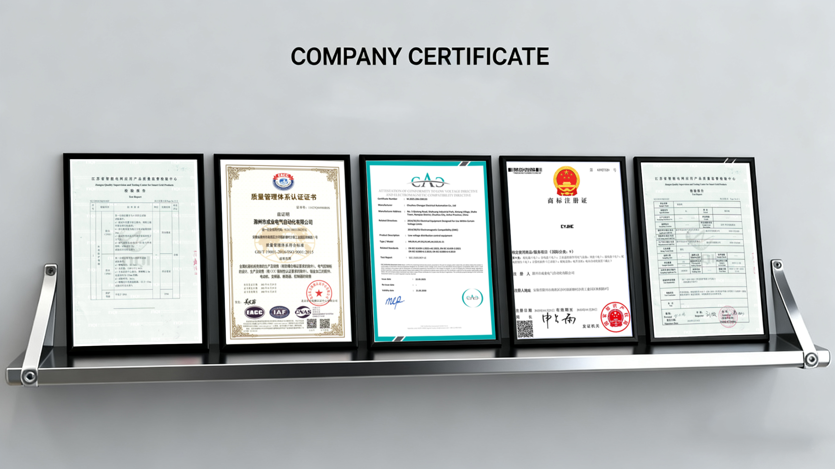 Company Certification