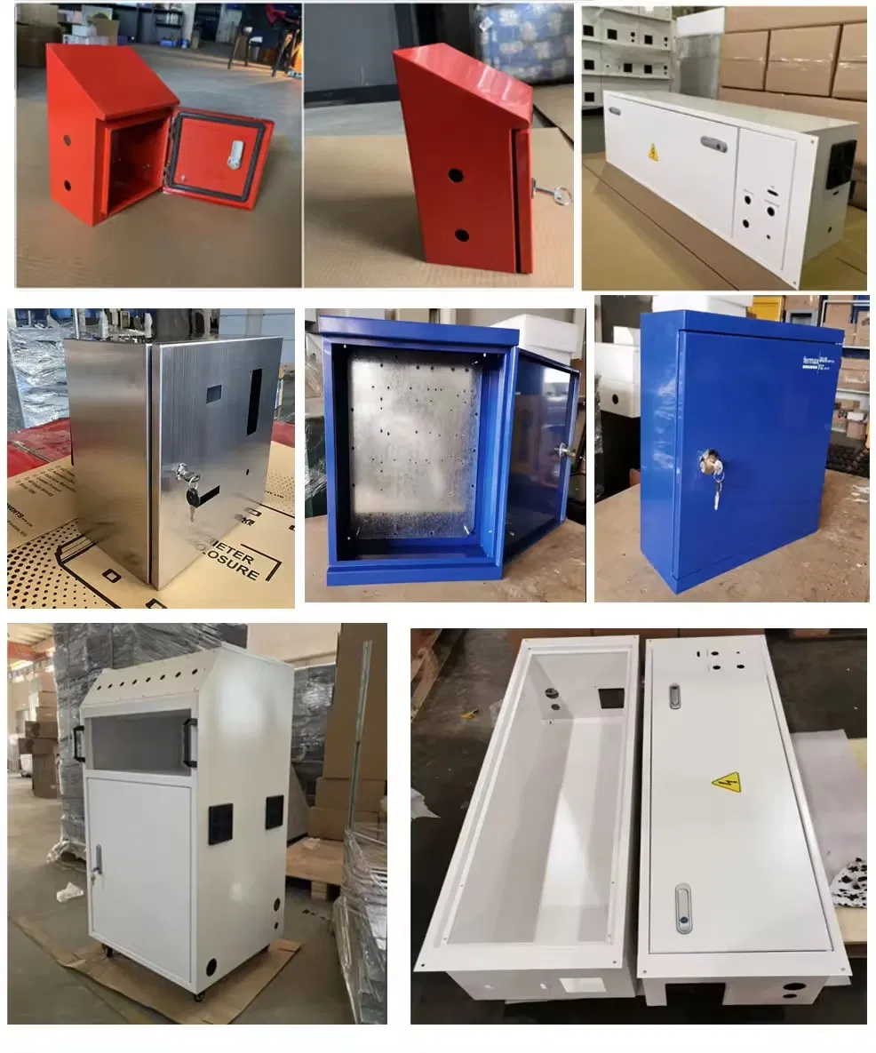 Custom Sheet Metal Fabrication Electrical Metal Enclosure Waterproof Power Distribution Box