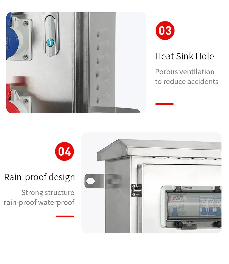 Low-Voltage Complete Set Three-Phase Meter Socket Lighting Box Switch Power Control Box Distribution Box