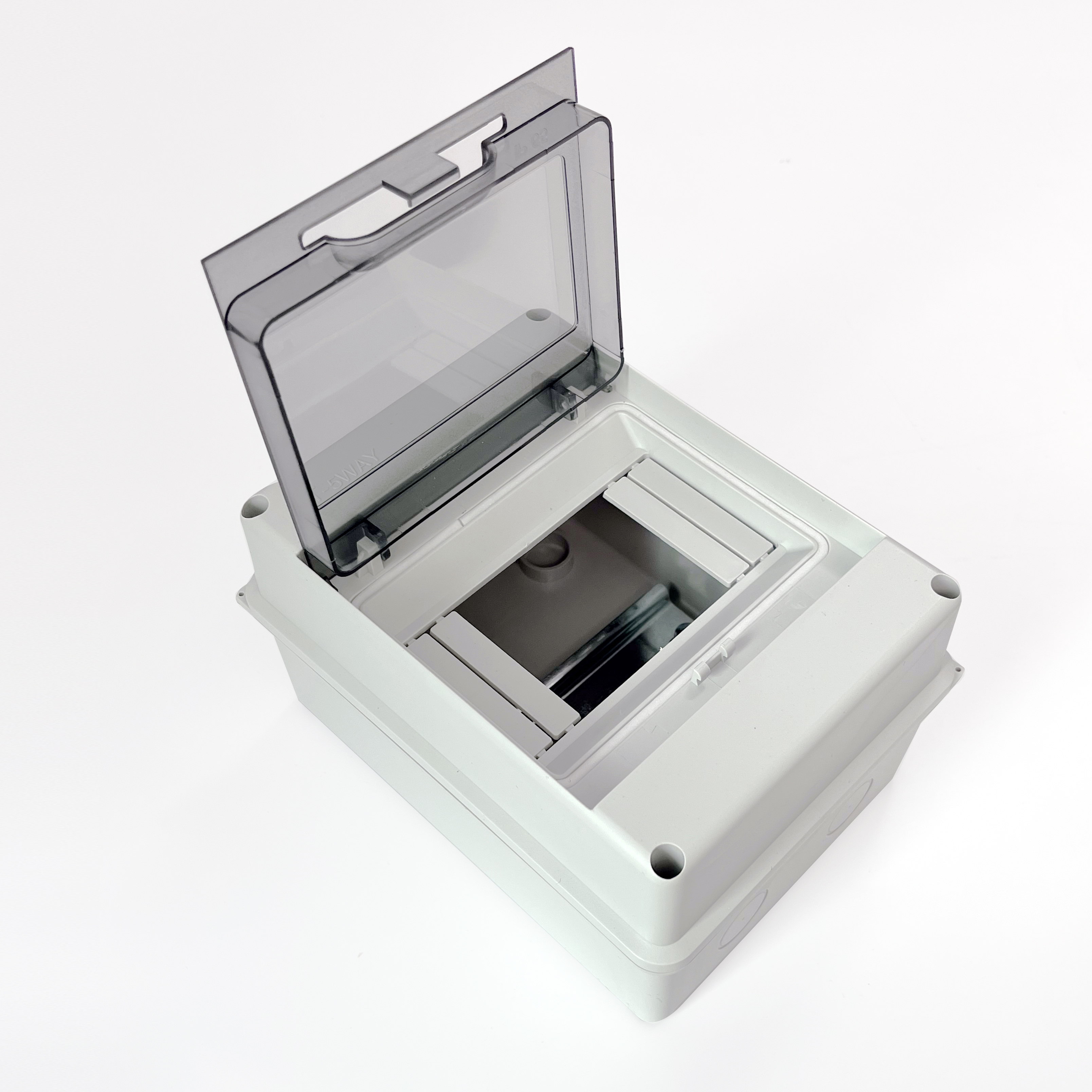 HT 5 Way Direct Factory IP65 ABS Home Electrical Circuit Solar Box Outdoor Waterproof Distribution Box