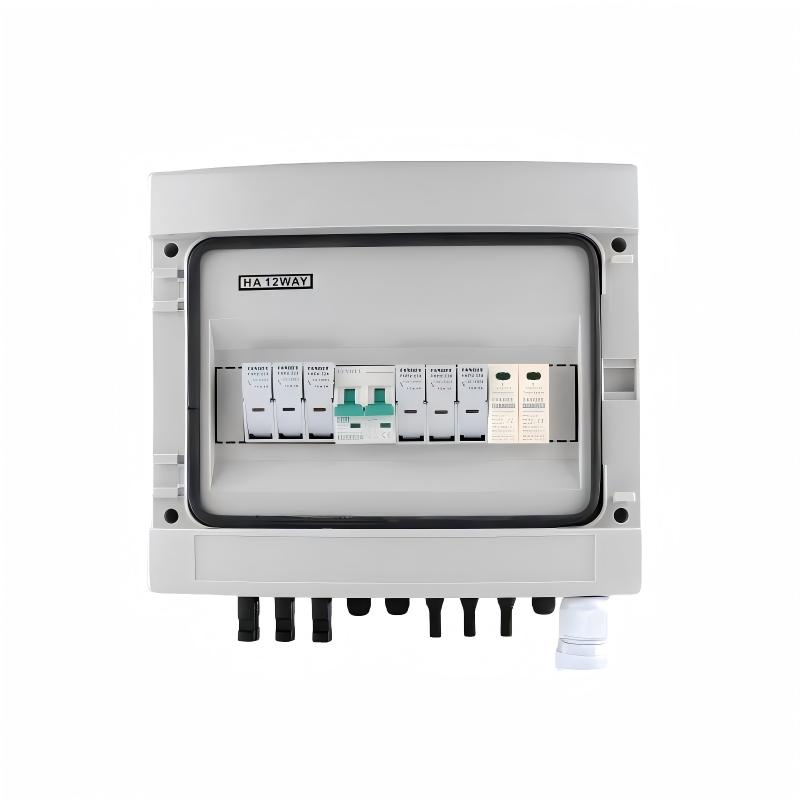 IP65 1 Input 1 Output Solar Combiner Power DIN Circuit Distribution Box