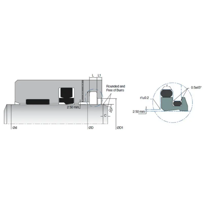 Discount                     KL106 Large Diameter Double Lip Wiper Seal With Large Sealing Gap Protection                 Exporter, Product