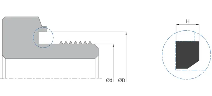 K87 Fluid Connector Seal