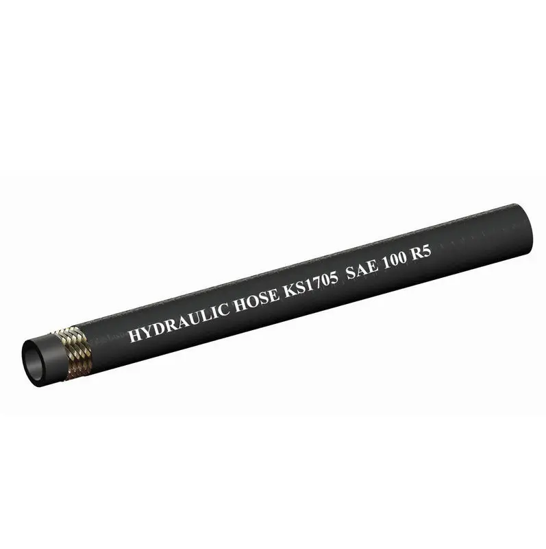 Cheap                     SAE 100R5 NBR Wire Braid Hydraulic Hose ISO9001 IRIS Certified                 Pricelist, Product
