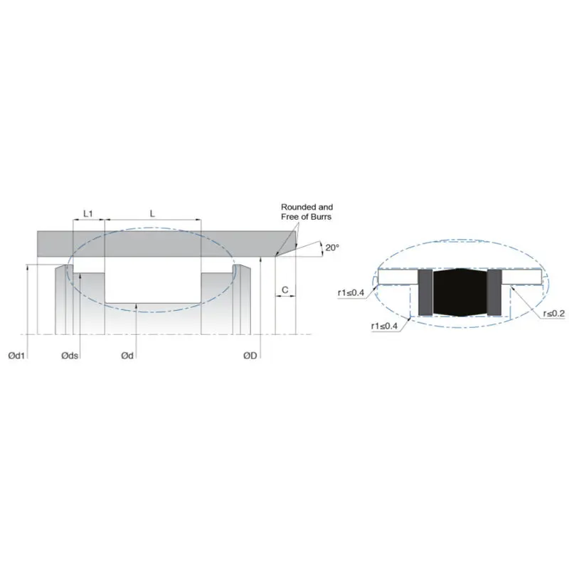 Discount                     KL43 Compact Hydraulic Piston Seals 5 Piece For Standard Industrial Cylinders                 Quotes, Product