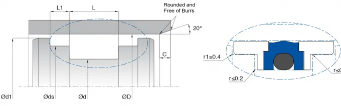 KL38 Piston Seal Diagram
