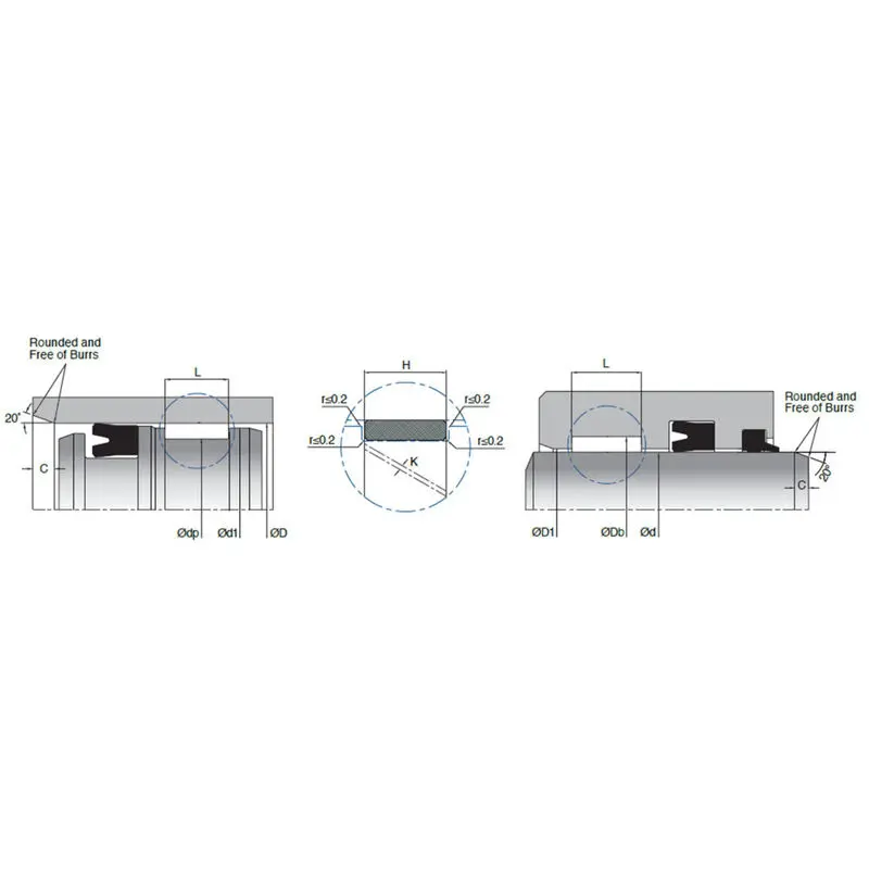 Discount                     KL61 Piston Rod Guide Ring Composite Guiding Elements                 Exporters, Product