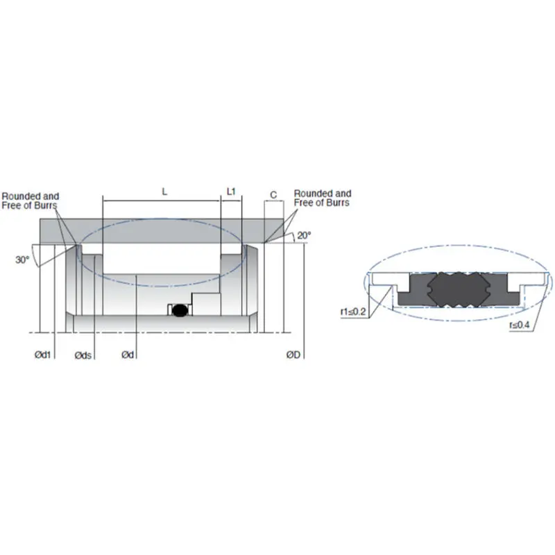 Discount                     Excavator Hydraulic Piston Seals Double Acting NBR / TPE / POM Material                 Company, Companies