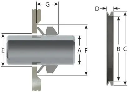 Excavator Rotary Oil Seal