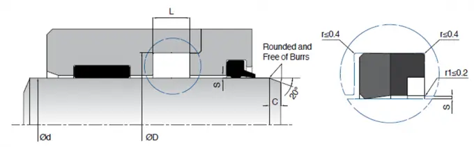 KL11 Single Acting Rod Seals