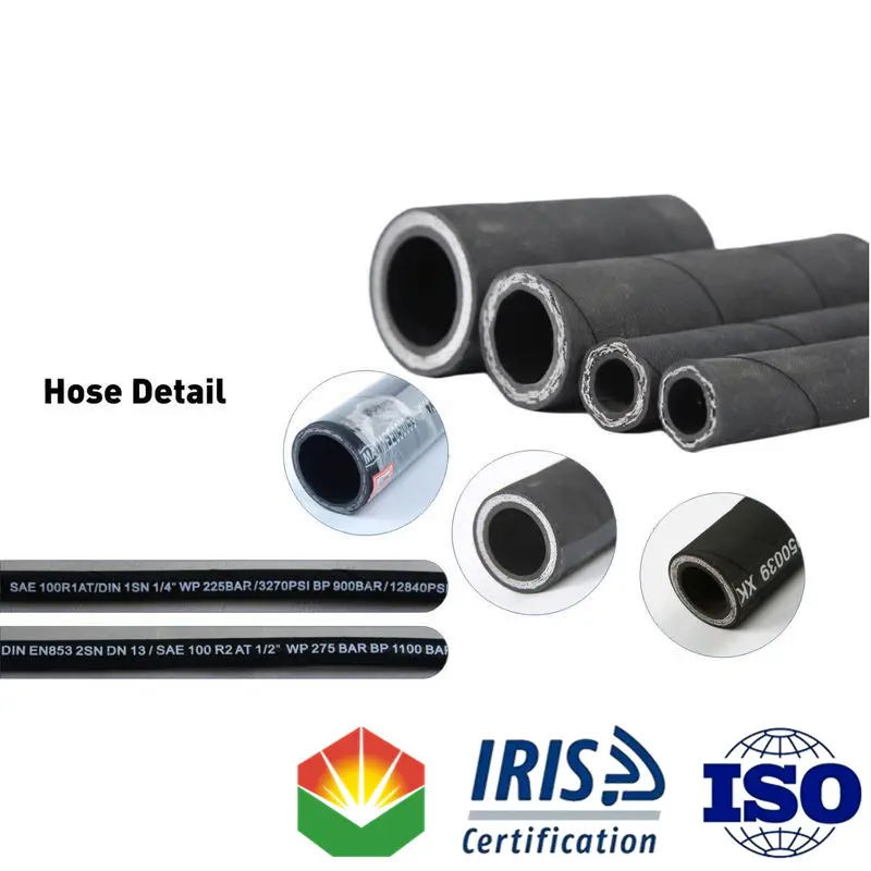 Discount Ultra-high pressure wire Spiral Hydraulic Rubber Hose KE5611/SAE100 R9 Oil Resistant Exporters, Exporter