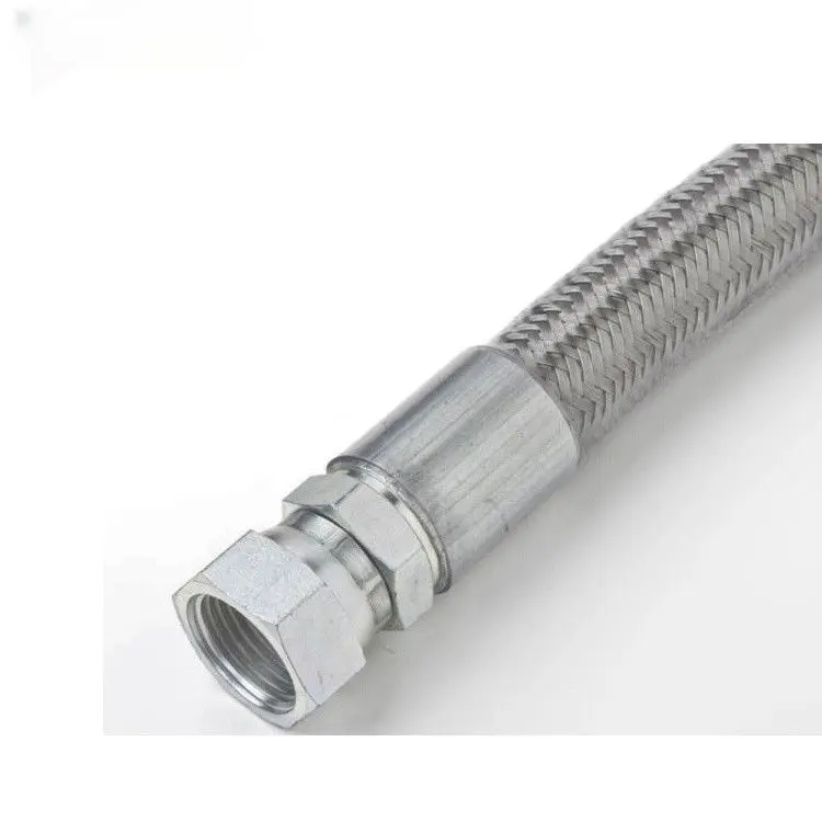 Discount                     PTFE Black Silver Stainless Steel Braided Fuel Line Hose Static-Free Racing Car Steel Braided Fuel Hose                 Product, Products