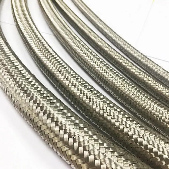 Discount 304 Stainless Steel Braided Flexible Gas Hose High Pressure Water PTFE Braided Hose Exporter, Companies