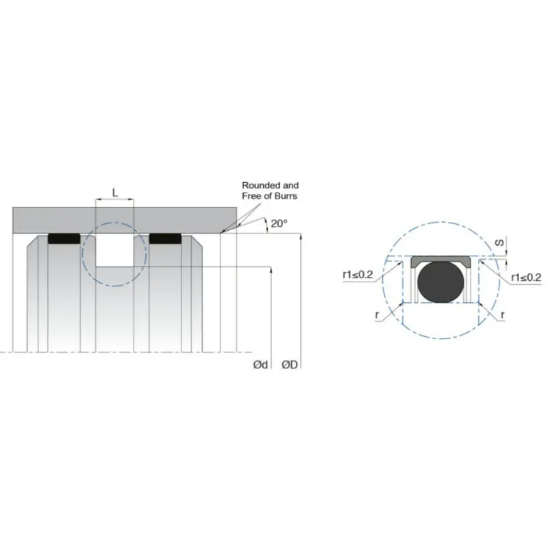 Cheap                     High Speed PTFE Piston Seals Types Double Acting Low Friction                 Product, Company