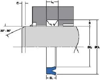 Polyurethane PU UN UHS Hydraulic Piston Rod Oil Seal
