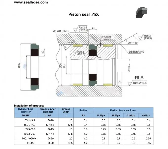 PSZ Type Seal Kit Overview