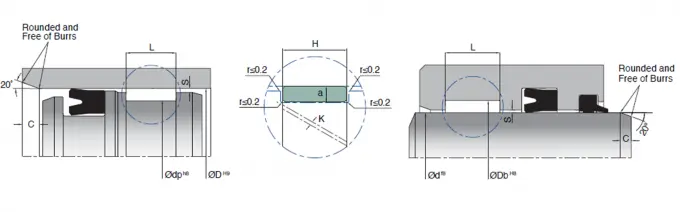 Bronze Filled PTFE Guide Strip Low Friction For Construction Machinery