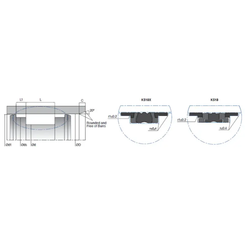Discount                     Forklift Hydraulic Piston Seals  Low Friction With NBR Profile Ring                 Exporter, Products