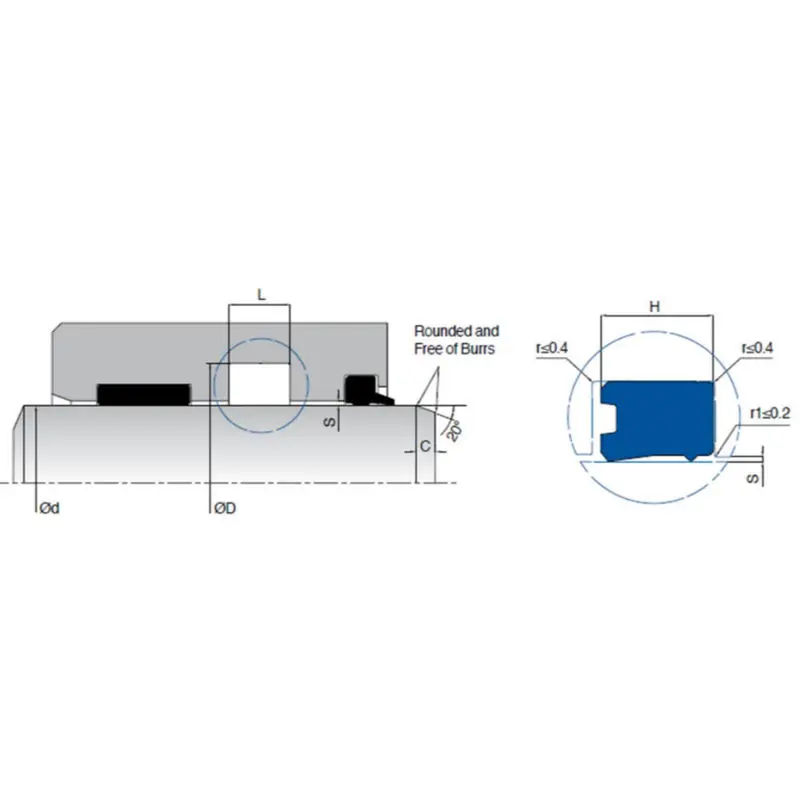 Cheap                     KL12 Hydraulic Lip Seal Wear Resistant With Small Housing Design                 Pricelist, Companies