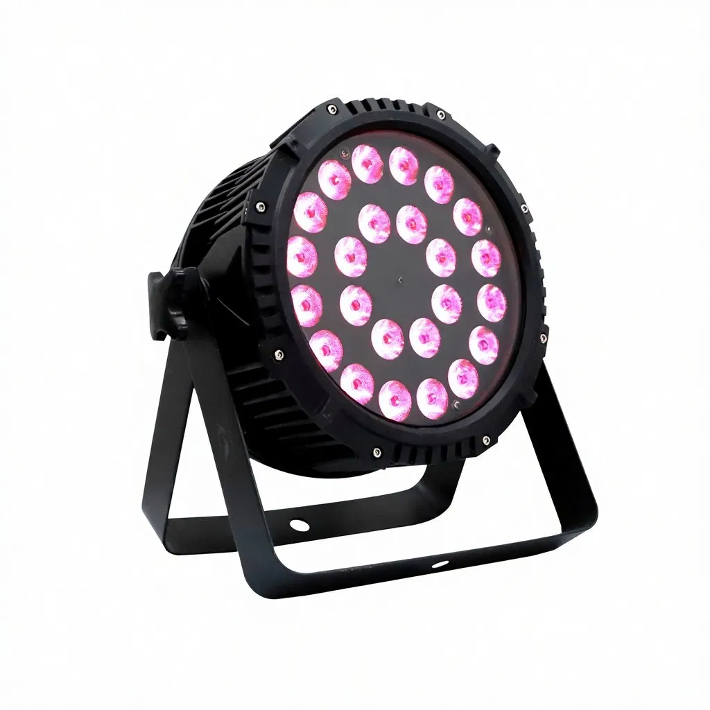 Waterproof PAR Light IP65 RGBW LED Outdoor Stage Light DMX512 Sound Control DJ Disco Club Event Wedding Bar