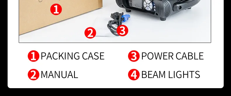 Stage Light Dimensions