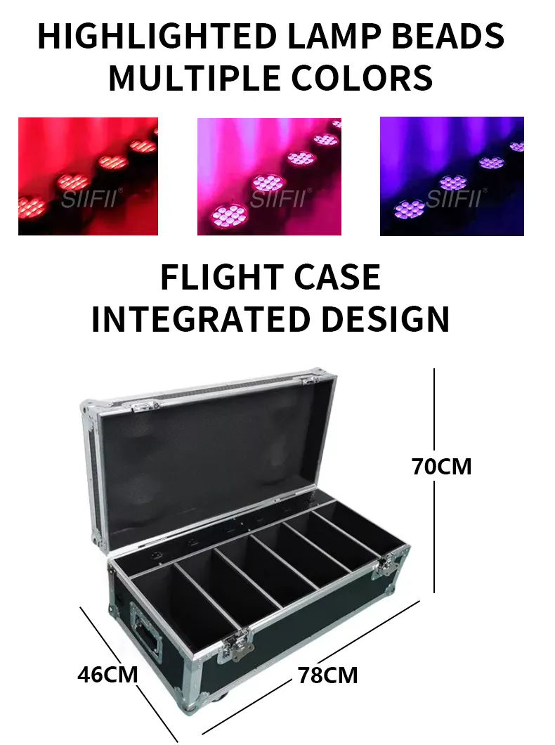 Battery LED PAR Light 6