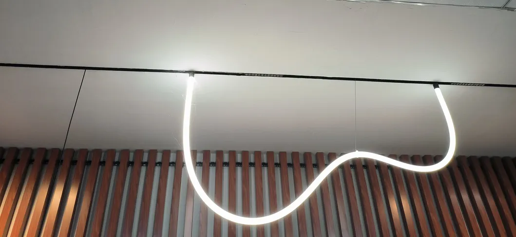 Magnetic track application