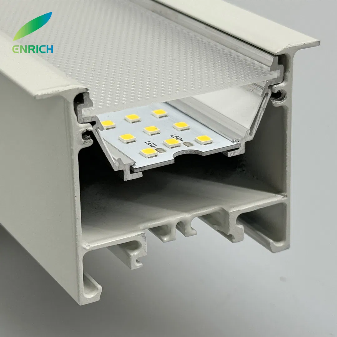 Commercial Grade Linkable LED Linear Fixture - Prismatic Diffuser, Ugr19, Dimmable, 5 Years Warranty