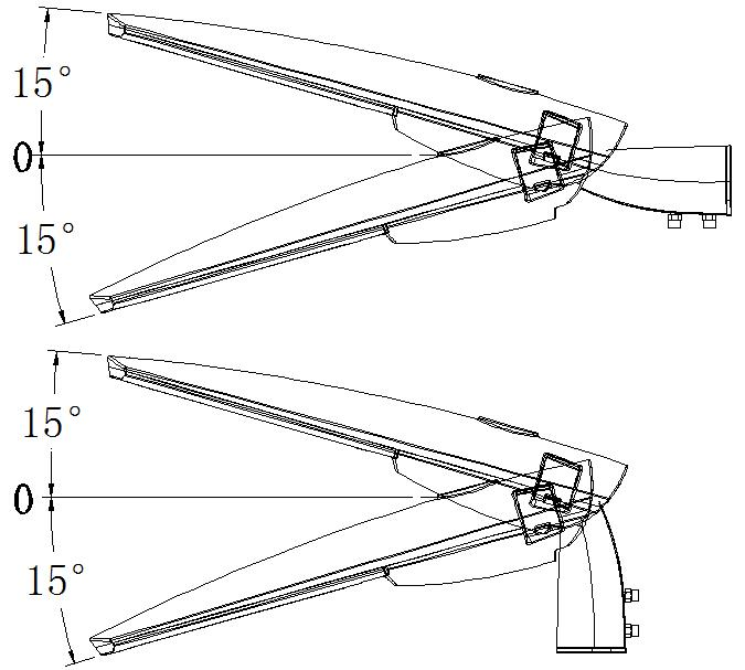 IP66 Waterproof Streetlight SMD Road Integrated Outdoor Road Side Aluminum Commercial LED Street Lighting Fixtures