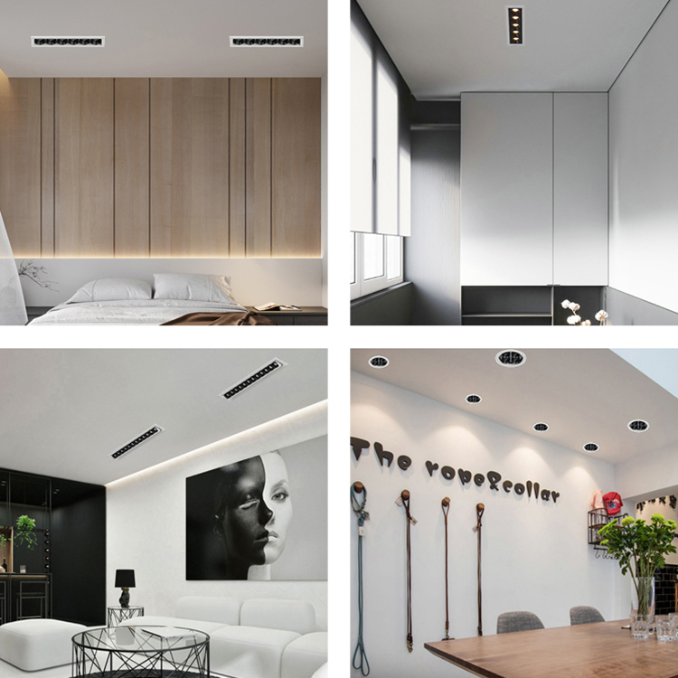 Premium Commercial Grade LED Recessed Linear Light Fixture for Modern Spaces