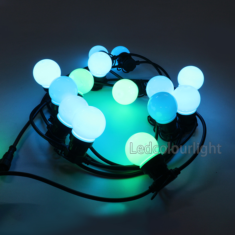 DMX Waterproof High Power RGB LED Light Bulb Solar Street Light Stage Outdoor Lighting