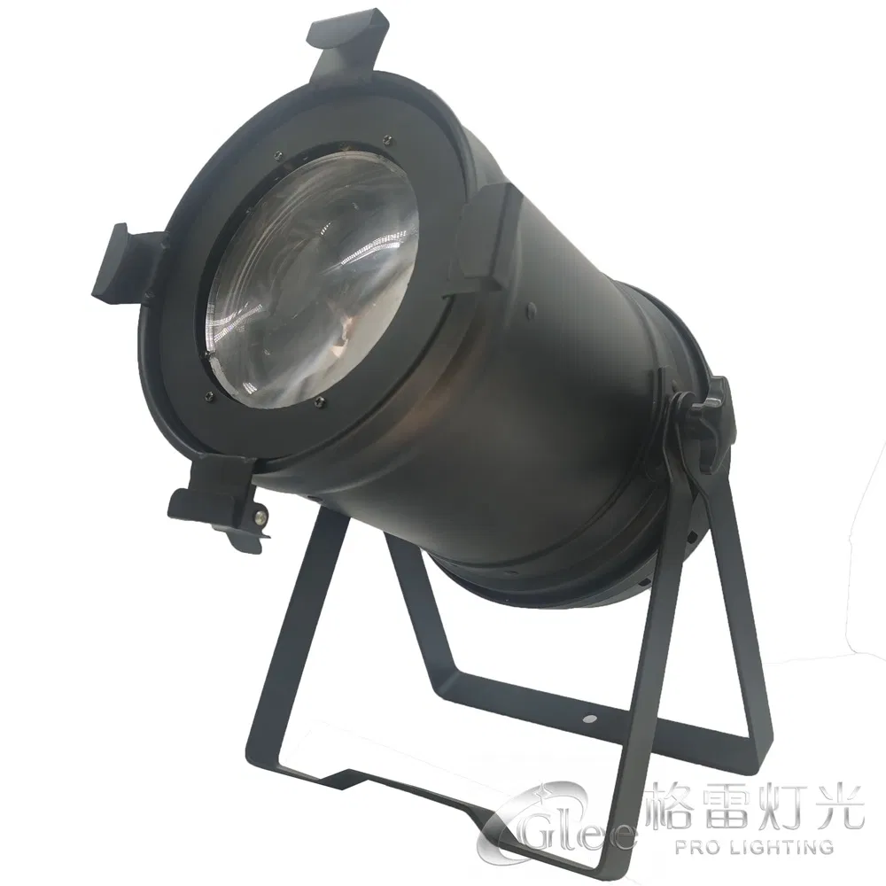 Glee 200W White COB LED Auto Electric Motorized Zoom PAR Stage Parcan Spotlight Spot Lights