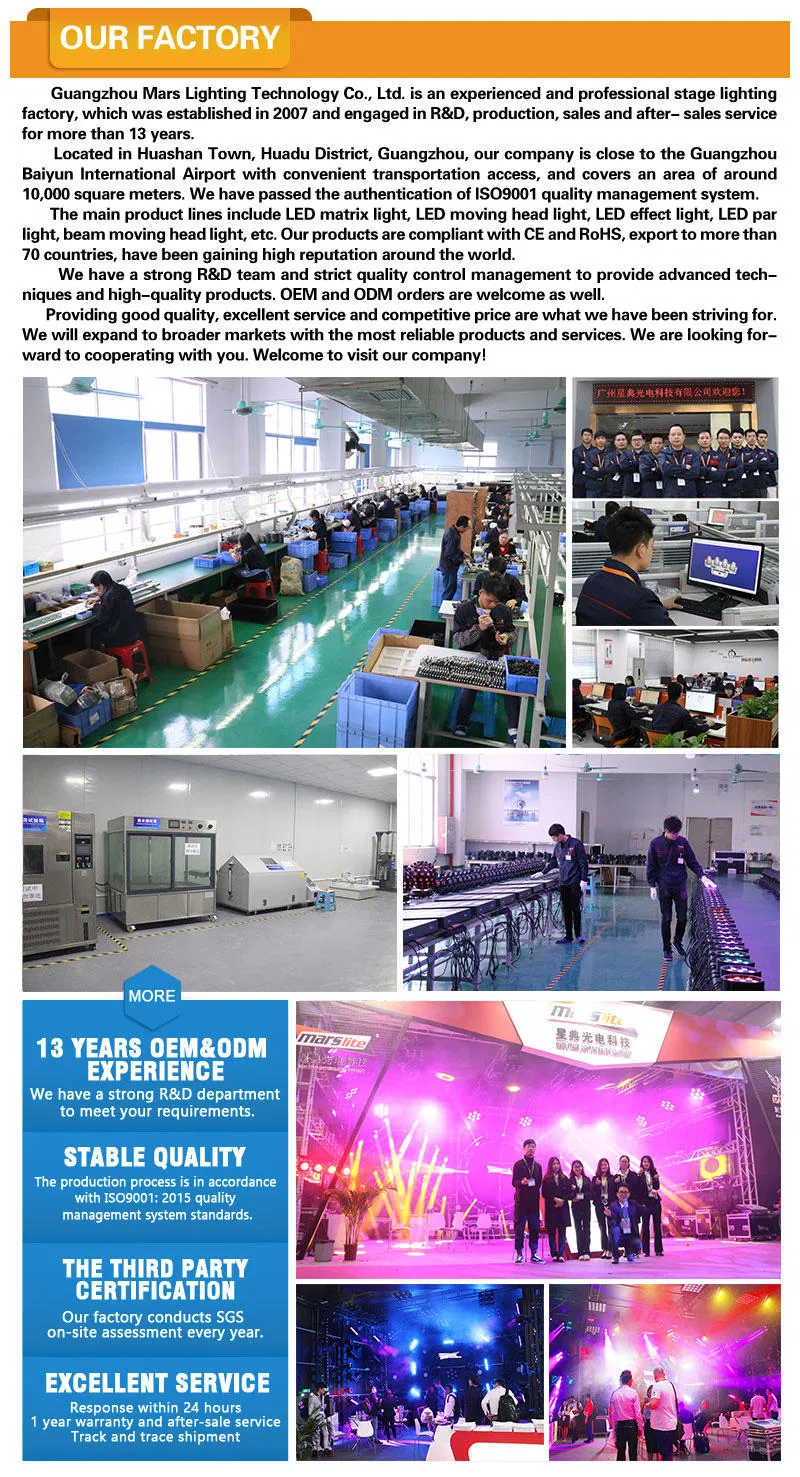 350W RGBW 4in1 Colorful LED Fixed Lens Profile LED Spotlight for Theater Church Movie Films Stage