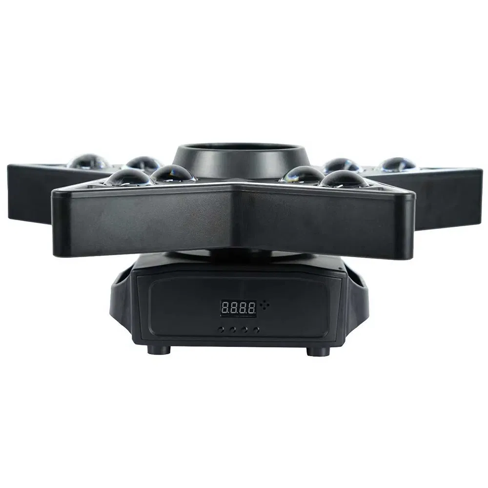 Lighting Products 4PCS*10W+10PCS 4in1+5PCS*5W Gold+98PCS*0.2W 3535 RGB DJ Disco Effect LED Star Beam Moving Head Stage Light